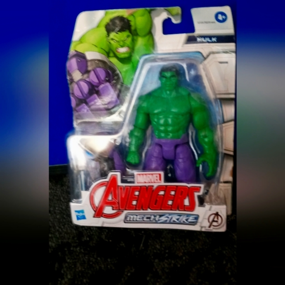 Marvel Avengers Mech Strike Hulk Action Figure - Green/Purple